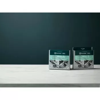 Trauku un veļas mazgājamo mašīnu atkaļķotājs un tauku noņēmējs pulveris Electrolux M2GCP121, 12 gab.