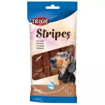 Košļājamais gardums sunim Trixie 31772 — Jēra garša, 100 g, 10 gab., Olbaltumvielas 30%, Tauki 6%