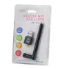 USB WLAN adapteris SAVIO CL-63, vienas joslas 2.4 GHz, 150 Mbit/s, Realtek RTL8188CU, ārējā antena, USB 2.0