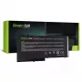 Akumulators Green Cell DE117 DELL Latitude 11 3150/3160, 12 E5250/E5270 — LiPo 11.1V 3400mAh, 4 elementi, melns