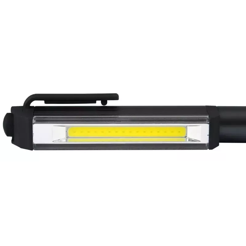 everActive WL-200 COB LED apskates darbnīcas lukturītis, 3 W, 200 lm, IP44, alumīnijs, magnēti un klipsis, 3×AAA
