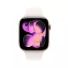 Apple Watch Series 11 GPS 46mm Rožu zelta alumīnija korpuss ar Light Blush Sport siksniņu S/M