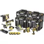 Bezvadu komplekts DeWalt DCK865P4T 18V — komplektā četras 5.0Ah baterijas un TSTAK kastes