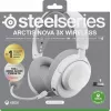 SteelSeries Arctis Nova 3X bezvadu austiņu komplekts, Xbox, balts