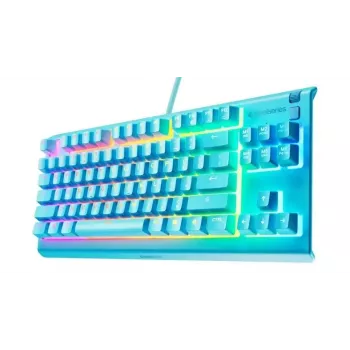 SteelSeries Apex 3 TKL US RGB taustiņu klaviatūra, ūdensizturīga, bez ciparu bloka