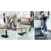 Bezvadu stick putekļsūcējs Bosch BCS711PET — 18V, 40 min darbība, 0,3 L bezmaiss, cietām grīdām un paklājiem, sarkans/melns