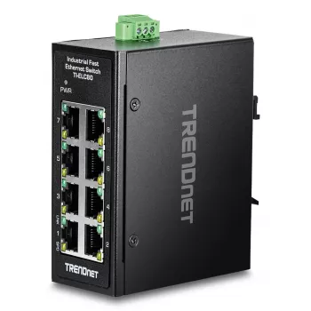 Nepārvaldāms slēdzis Trendnet TI-ELC80 8 porti Fast Ethernet 10/100