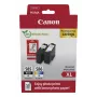 Canon PG-585XL/CL-586 PVP tintes kasetne 2 gab. Originala Augstas (XL) ietilpibas Melna, Ciāna, Fuksīna, Dzeltena