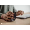 BakkerElkhuizen Evoluent D Small Wireless, labā roka, vertikāls, lāzers, RF bezvadu, 3200 DPI, melns