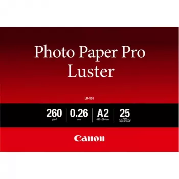Canon LU-101 Luster Photo Paper Pro A2 - 25 loksnes