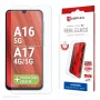Displex ekrāna aizsargstikls (10H) Samsung Galaxy A17 (4G/5G)/A16, Eco montāžas rāmis, izturīgs pret skrāpējumiem