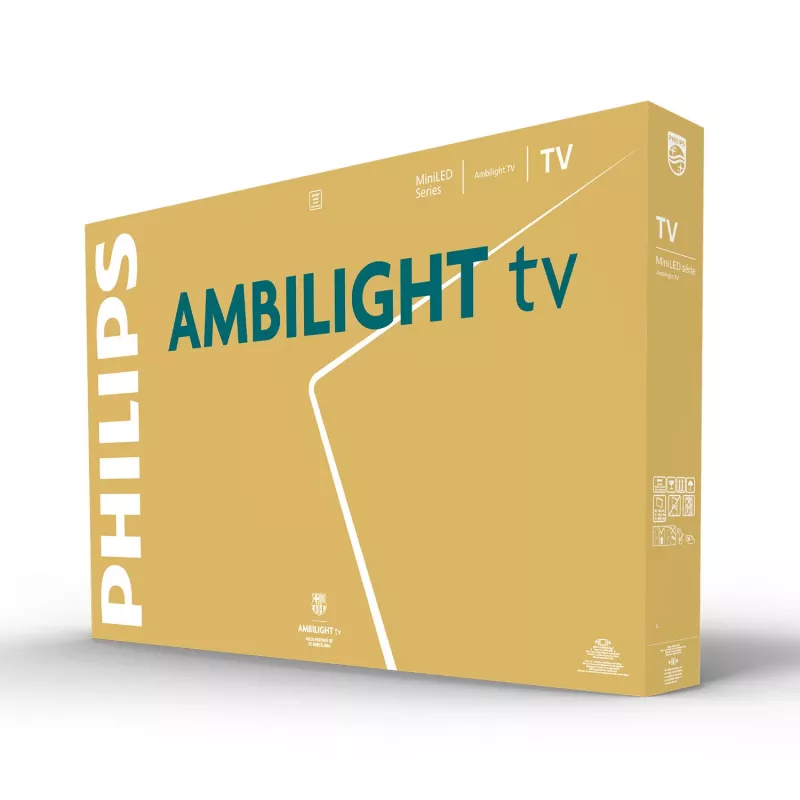 Philips 65MLED920 165,1 cm (65 collu) Smart TV Wi-Fi Melns