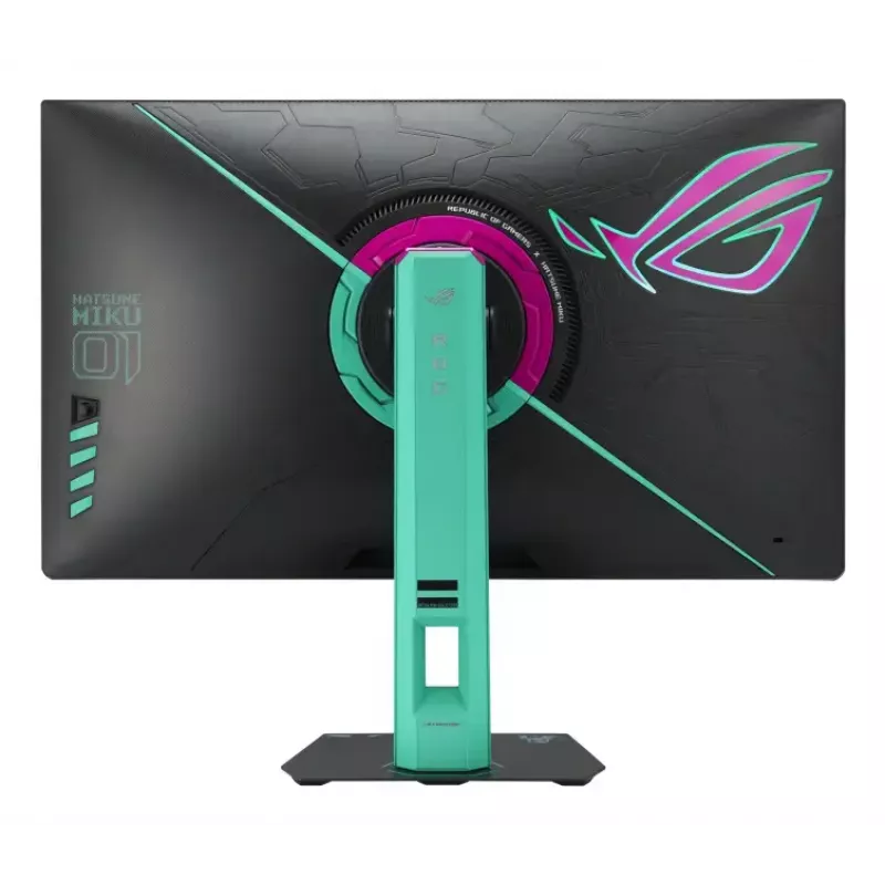 ASUS ROG Strix XG27ACMEG-G Hatsune Miku Edition dators monitors 68.6 cm (27 collas) 2560 x 1440 pikseļi Wide Quad HD LCD Daudzkrāsains