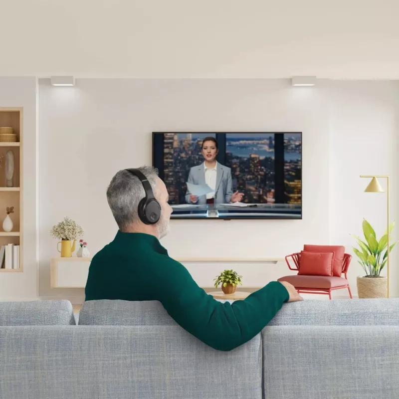 Austiņas Hama 00221847 Vadu un Bezvadu Bluetooth Melnas