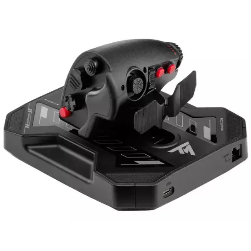 Droseles bloks Thrustmaster Sol-R 6 Melns USB Type-C vadu analogais/digitālais PC, izmērs 170×205×125 mm