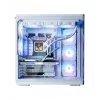 Korpuss ZALMAN P60 Mid-Tower ar 5x ARGB ventilatoriem, balts