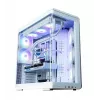 Korpuss ZALMAN P60 Mid-Tower ar 5x ARGB ventilatoriem, balts
