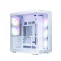 Korpuss ZALMAN P60 Mid-Tower ar 5x ARGB ventilatoriem, balts
