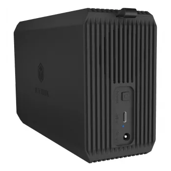 ICY BOX IB-RD3720-CU3 HDD/SSD korpuss Melns 2.5/3.5 collas