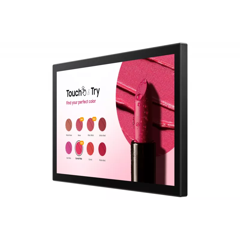 Samsung QB13C-T Digitālās izkārtnes plakanpanelis 33 cm (13 collu) LCD Wi-Fi 500 cd/m² Full HD Melns Skārienekrāns Tizen 7.0 16/7