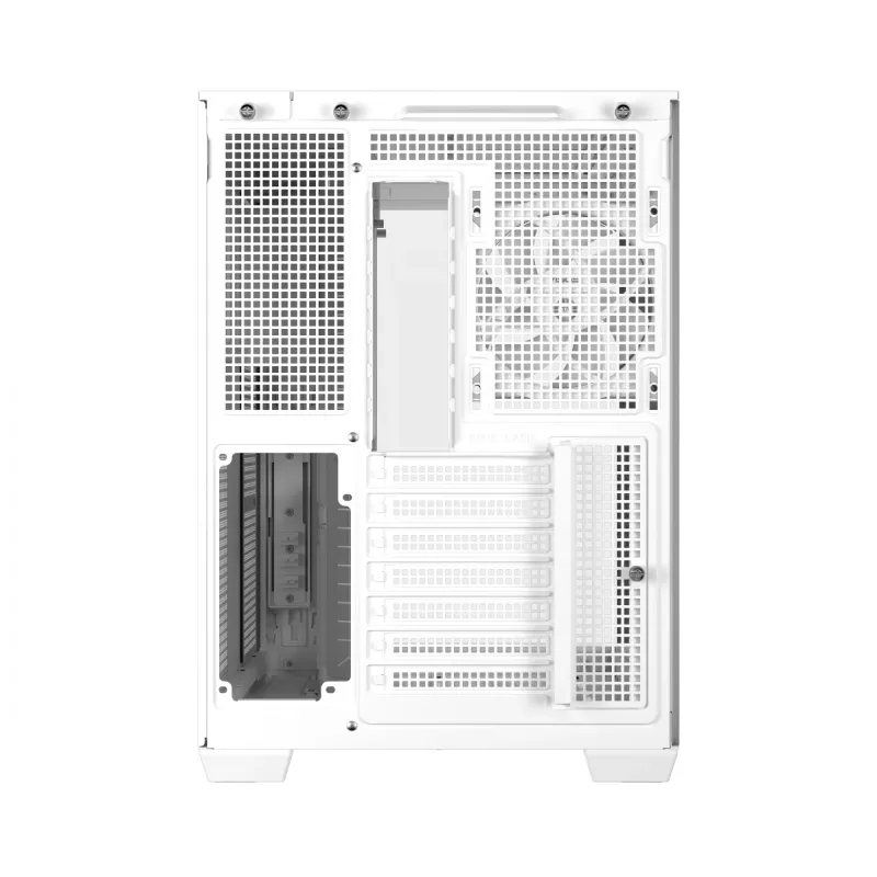 ASUS A32 PLUS TG ARGB balts datora korpuss ar rūdītu stiklu