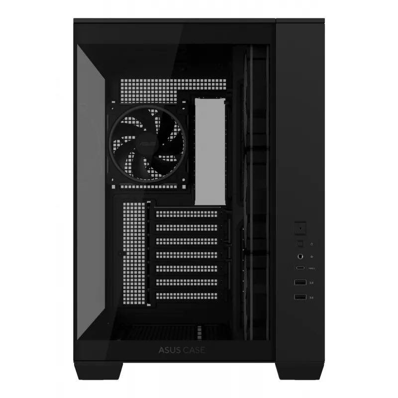 ASUS A32 PLUS TG ARGB datora korpuss, melns, ATX/micro ATX/Mini-ITX