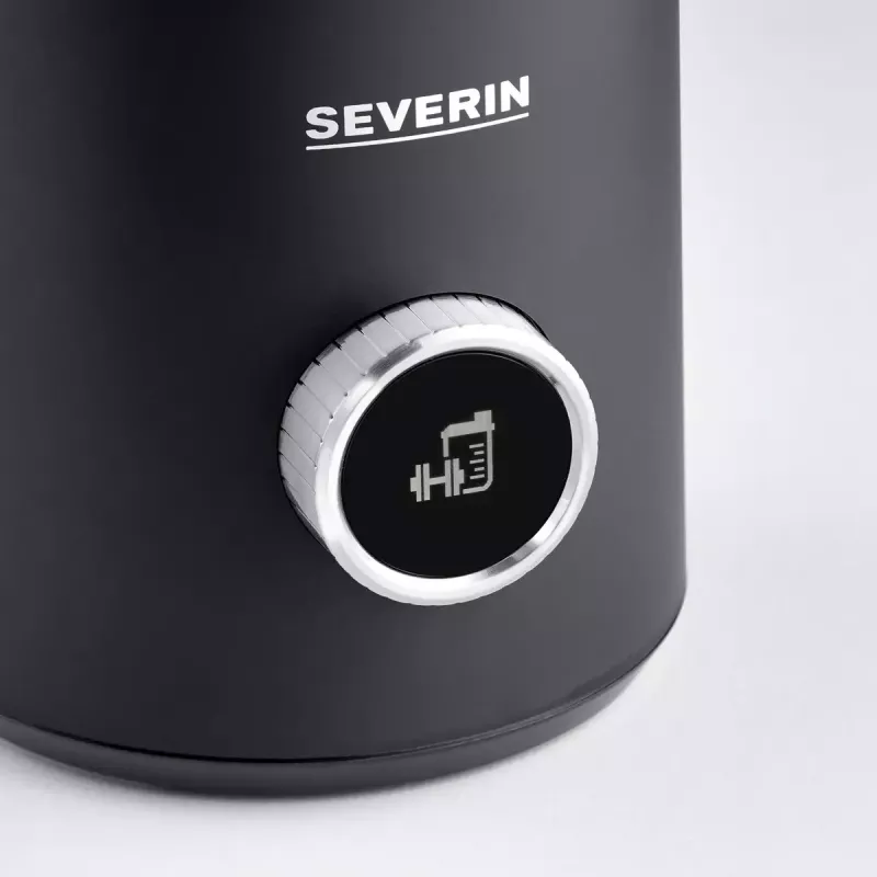 Automātiskais piena putotājs Severin Spuma 700 Plus Melns Nerūsējošais Tērauds