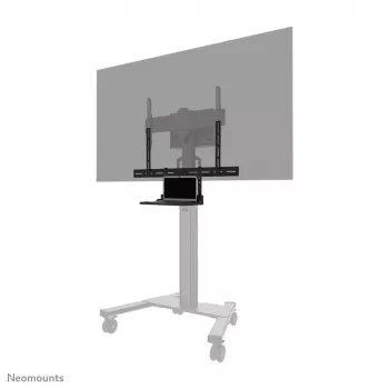 Neomounts AV45-500BL Plaukts klēpjdatoram 43–110 collu ekrāniem, VESA līdz 600x400, maks. 2.5 kg, 900×242×640 mm