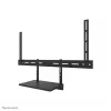 Neomounts AV45-500BL Plaukts klēpjdatoram 43–110 collu ekrāniem, VESA līdz 600x400, maks. 2.5 kg, 900×242×640 mm