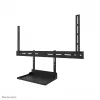 Neomounts AV45-500BL Plaukts klēpjdatoram 43–110 collu ekrāniem, VESA līdz 600x400, maks. 2.5 kg, 900×242×640 mm