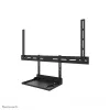 Neomounts AV45-500BL Plaukts klēpjdatoram 43–110 collu ekrāniem, VESA līdz 600x400, maks. 2.5 kg, 900×242×640 mm