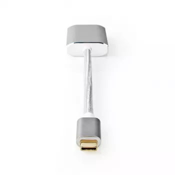 Video kabeļa adapteris Nedis CCTB64580AL02 0.2m USB Type-C uz Mini DisplayPort