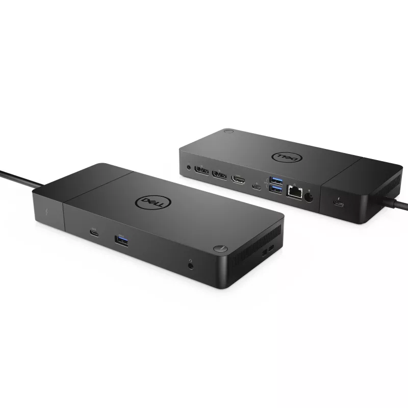 DELL WD19TB vadu Thunderbolt 3 dokstacija, melna