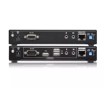 ATEN CE624 USB DVI Dual View HDBaseT 2.0 KVM pagarinātājs ar audio un RS-232 (150 m)