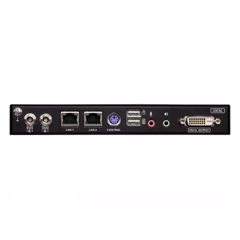 ATEN CN9600 DVI KVM pārslēdzējs ar IP attālvadību, 1 lokālā/1 attālinātā pieslēgvieta