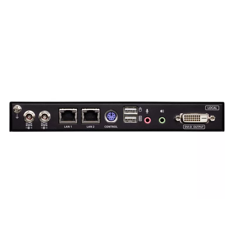 ATEN CN9600 DVI KVM pārslēdzējs ar IP attālvadību, 1 lokālā/1 attālinātā pieslēgvieta