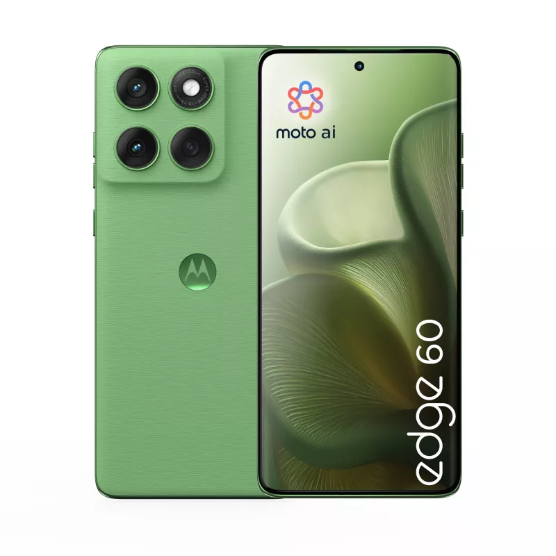 Motorola edge 60 16.9 cm (6.67 collas) Divu SIM Android 15 5G USB Type-C 12 GB 512 GB 5200 mAh Zaļš