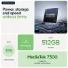 Motorola edge 60 16.9 cm (6.67 collas) Divu SIM Android 15 5G USB Type-C 12 GB 512 GB 5200 mAh Zaļš
