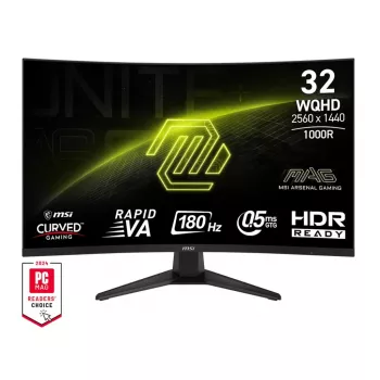 MSI MAG 325CQF monitors 80 cm (31,5 collas) 2560 x 1440 pikseļi Wide Quad HD melns
