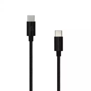 SBOX kabelis USB Type-C -> USB Type-C M/M 1m Melns 60W