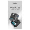 Action kamera GoPro MAX 2 – 29,5 MP, 8K Ultra HD video 100 fps, GPS, Wi‑Fi, iebūvēts LCD