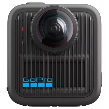 Action kamera GoPro MAX 2 – 29,5 MP, 8K Ultra HD video 100 fps, GPS, Wi‑Fi, iebūvēts LCD