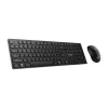 MSI FORGE K210 bezvadu komplekts - tastatūra un pele, mājām/birojam, USB, QWERTY, melns