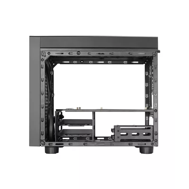 Chieftec CI-03B-OP The Cube melns mATX datora korpuss
