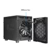 Chieftec CI-03B-OP The Cube melns mATX datora korpuss