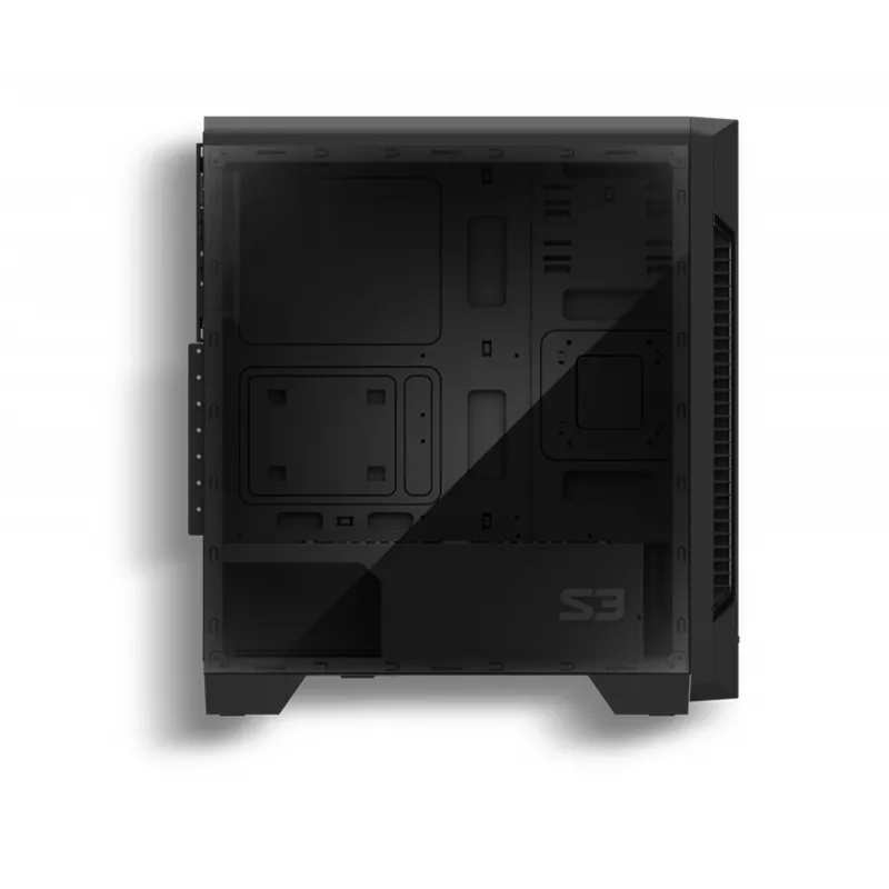 Zalman S3 datora korpuss Midi Tower Melns