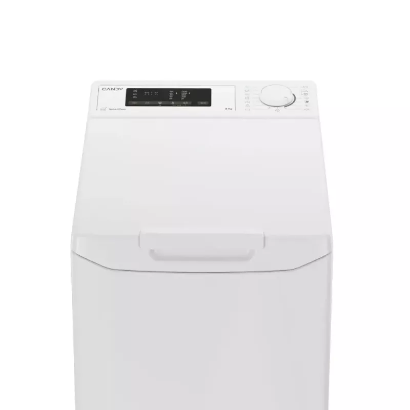 Veļas mašīna ar augšējo ielādi CANDY TCA283D2-S, 8 kg, 1200 RPM, balta