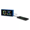 Digitālais modinātājpulkstenis Hama Ibiza Blue LCD, baterija/USB, 150x34x73mm