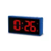 Digitālais modinātājpulkstenis Hama Ibiza Blue LCD, baterija/USB, 150x34x73mm