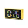 Digitālais modinātājpulkstenis Hama Ibiza Yellow LCD, baterija/USB